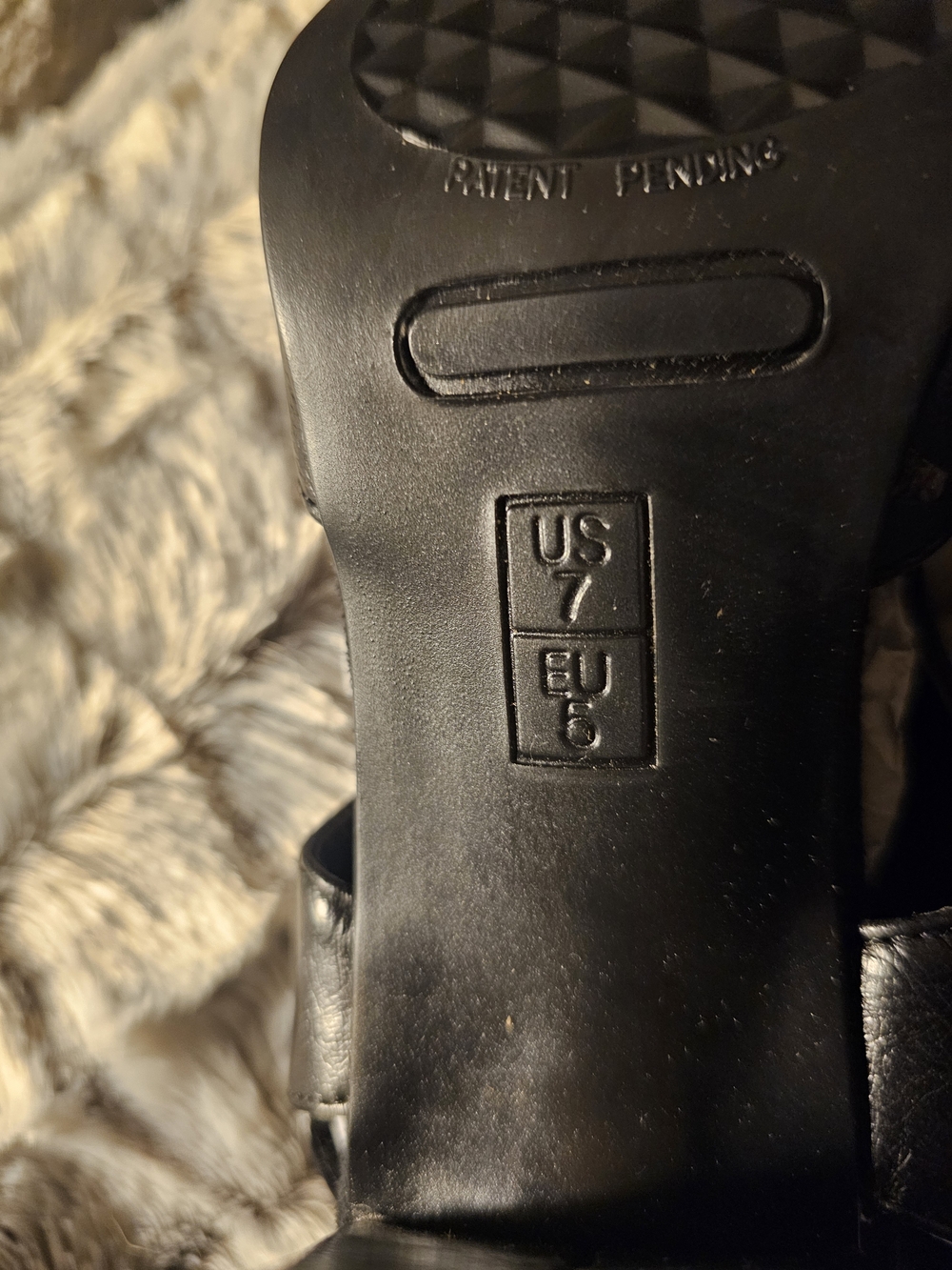 NWOT Aerosoles Black Open-Toe Heel Sandals - Picture 5 of 5